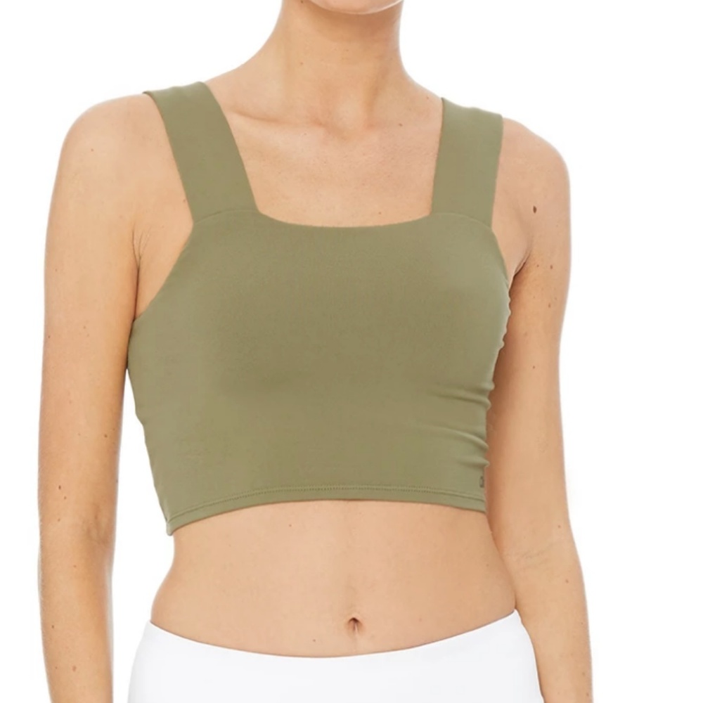 Alo Yoga Bind Fitted Bra Tank, NWT Size Small